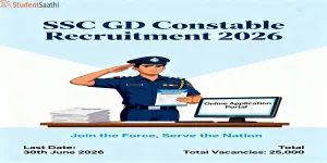  SSC GD Constable Recruitment 2026 Live- Get Notification, Exam Date, Application Link & Vacancy Here